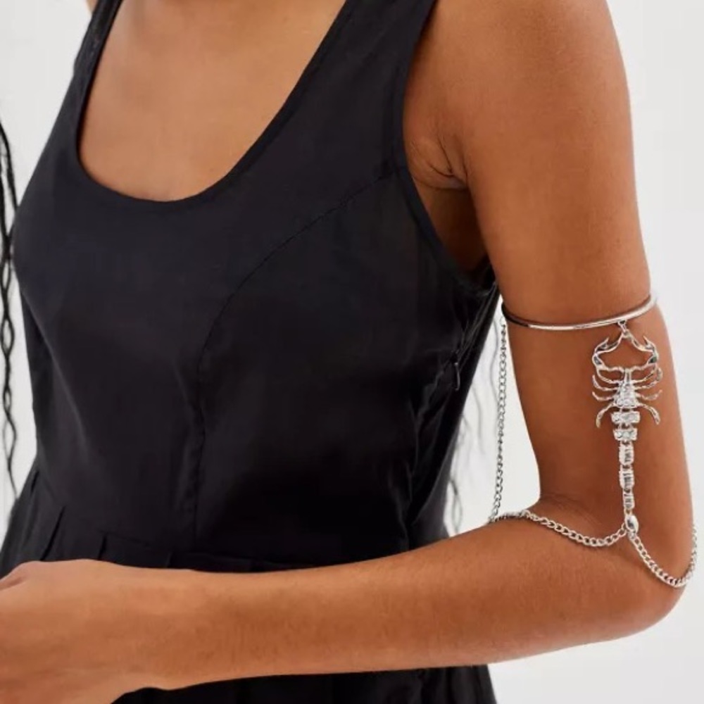 Gold Scorpion Arm Cuff